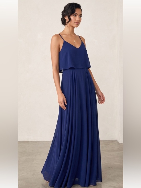 Lulus Dresses & Skirts - Lulu's Deep Blue Maxi Dress